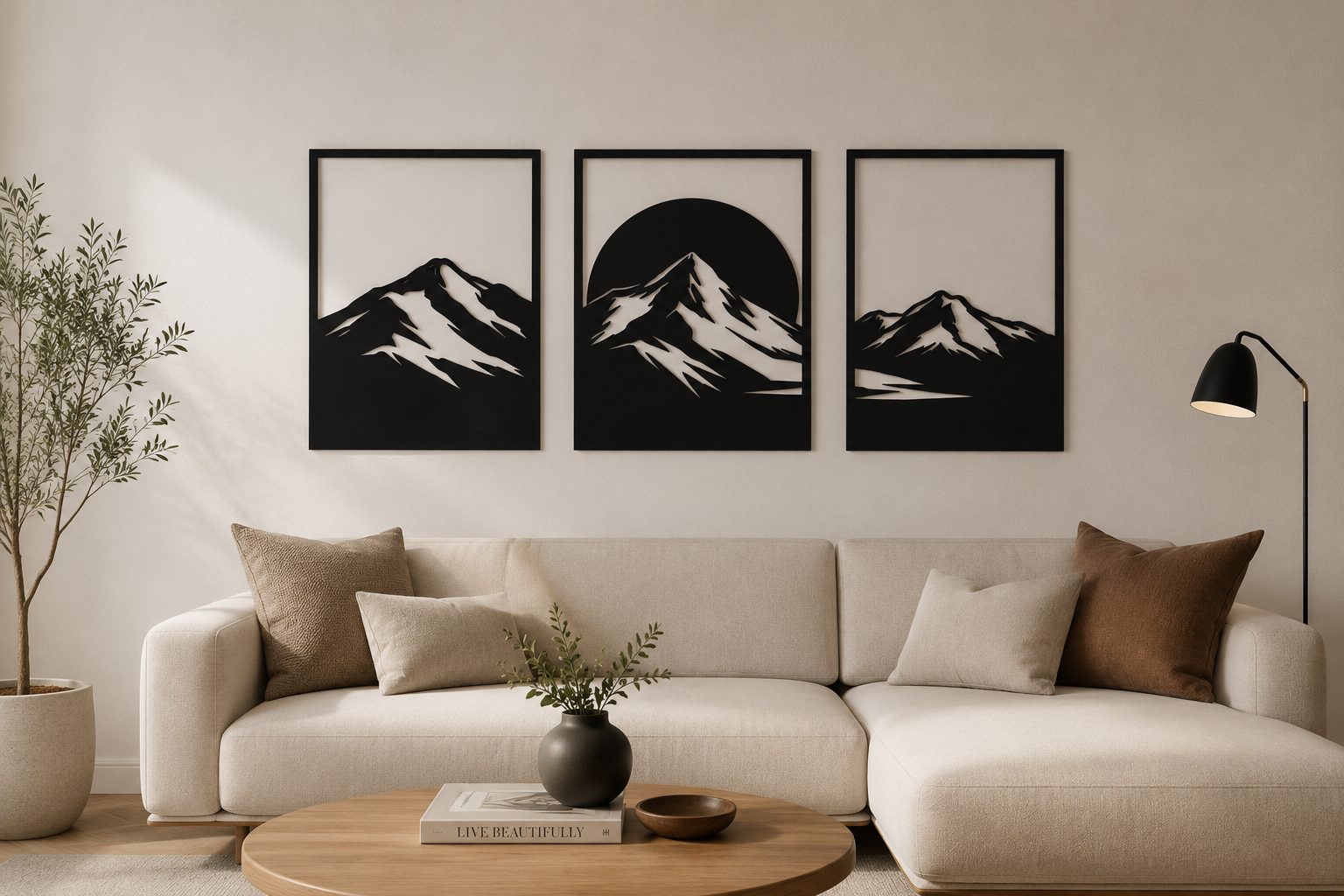 Montañas, Set Tríptico