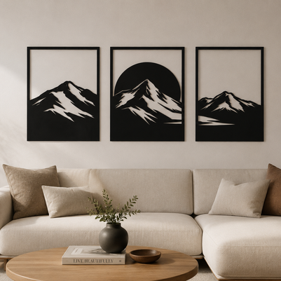 Montañas, Set Tríptico